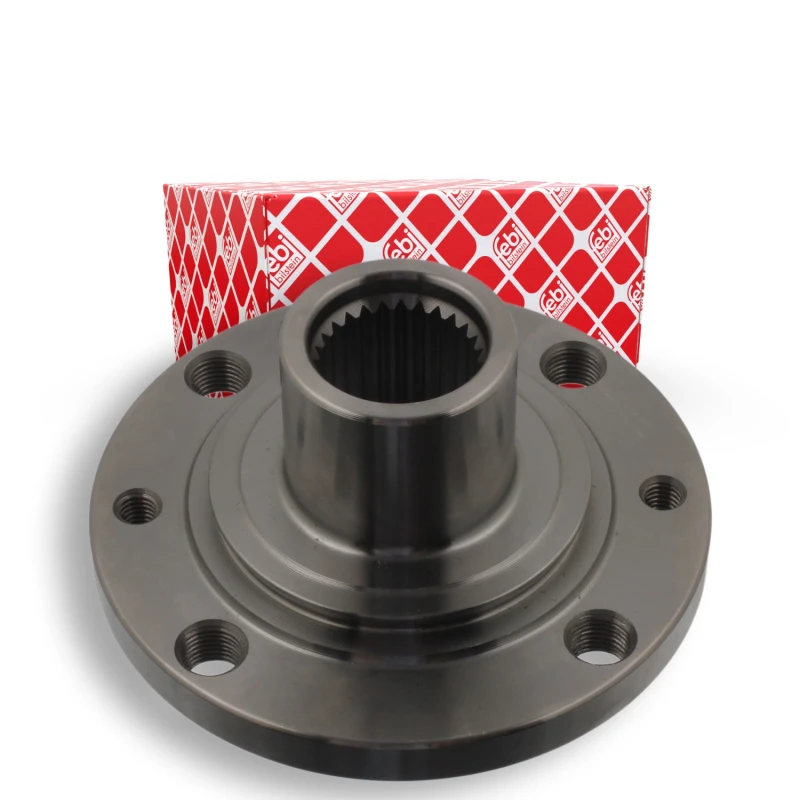 Image of FEBI BILSTEIN 40226 Wheel Hub Front Axle Right, without wheel bearing Wheel Hub (653)