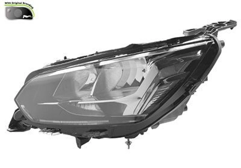 Image of VAN WEZEL Headlight VAN WEZEL 4043963V