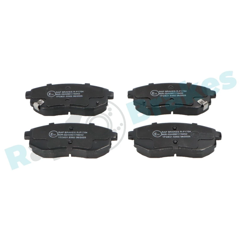 Image of RAP BRAKES Brake pad set RAP BRAKES R-P1704