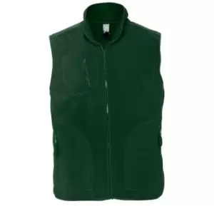 Image of SOLS Norway Unisex Anti-Pill Fleece Bodywarmer / Gilet (L) (Forest Green)
