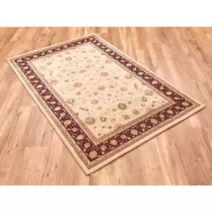 Image of Mastercraft - Noble Art 6529-191 67cm x 330cm Runner - Beige and Ivory and Red