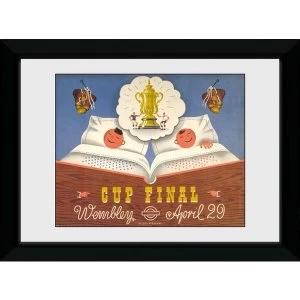 image of Transport For London Cup Final 50 x 70 Framed Collector Print