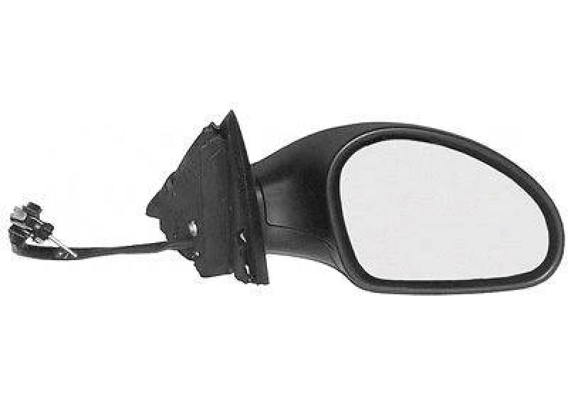 Image of VAN WEZEL 4917814 Wing mirror * HAGUS * Right, Control: cable pull, primed Outside Mirror (50)