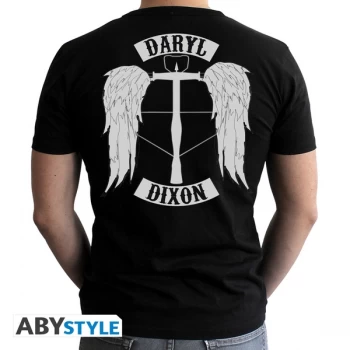 Image of The Walking Dead - Daryl Mans Large T-Shirt - Black