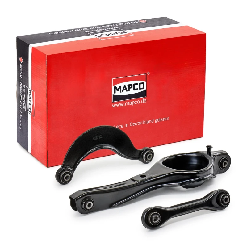 Image of MAPCO 51612 Link Set, wheel suspension without lock screw set, Rear Axle Right Link Set,wheel suspension (2905)
