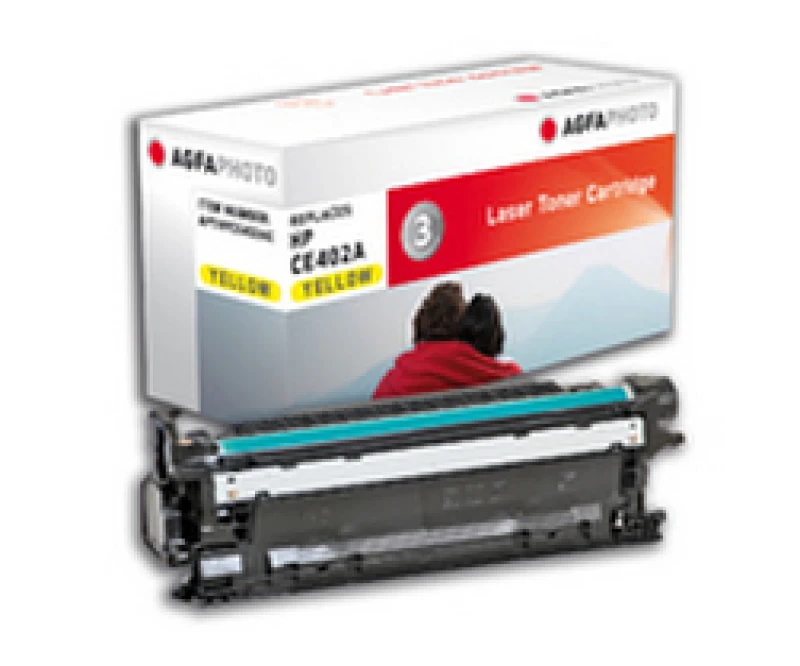 Image of AgfaPhoto CE402A Yellow