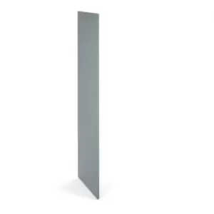 image of Flux single side finishing panel for 1700mm high locker - smoke blue