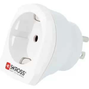 image of Skross 1.500203-E Travel adapter CA EU to USA