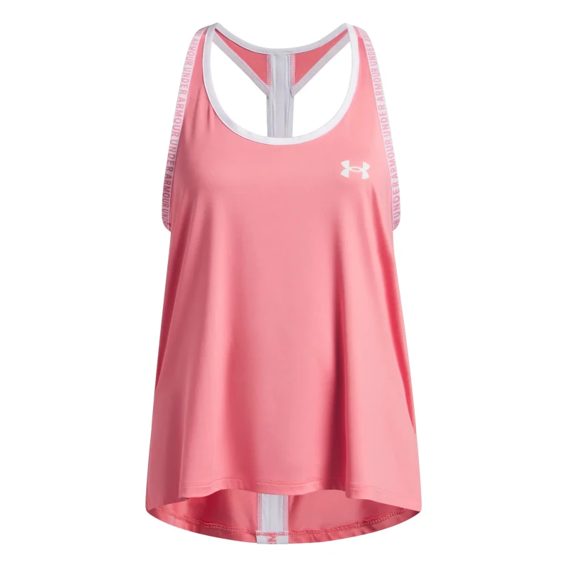 Image of Girl's tank top Under Armour Knockout Rose Female 12/14 ans