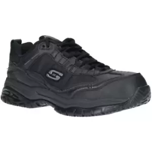 Image of Skechers Mens Soft Stride Work Trainer (10 UK) (Black) - Black