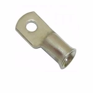 Image of Zexum 50mm Electro-Tin Plated Copper Tube Lug Ring Terminal - 10mm Hole