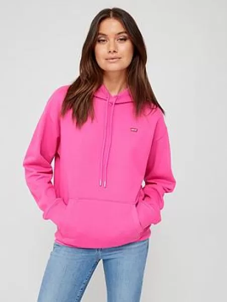 image of Levis Standard Hoodie Reds - Rose Violet