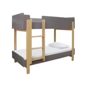Image of LPD Hero Bunk Bed - Grey and Oak