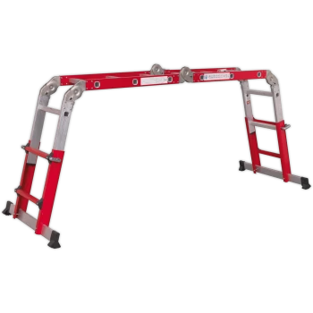 image of Sealey 4 Way Combination Ladder 3.3m