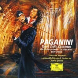 Image of Violin Concertos 1 to 6 Accardo/lpo/dutoit by Nicolo Paganini CD Album