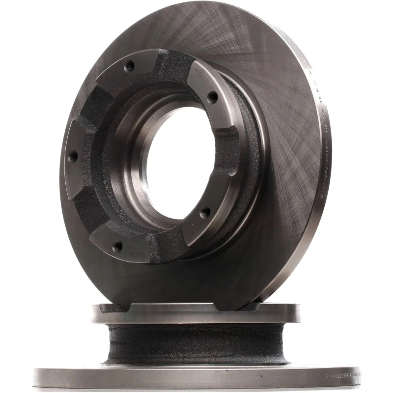 Image of STARK SKBD-0022127 Brake disc Rear Axle, solid, Cast Iron, Uncoated, Untreated, without bolts/screws Cast Iron Brake Disc (82)