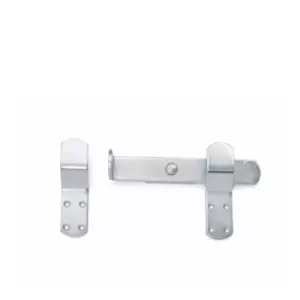 image of Shires Kick Over Door Bolt - Silver