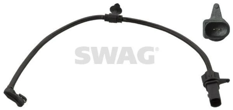 Image of Brake pad wear sensor SWAG 30 10 4919