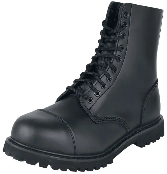 Image of Brandit Phantom 10 Hole Boot Black EU47 Unisex
