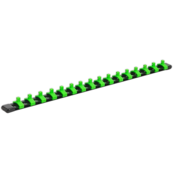 Image of Sealey 1/4" Drive 16 Clip Socket Retaining Rail 1/4"