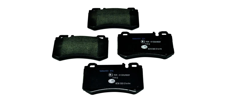Image of HELLA Brake pad set HELLA 8DB 355 014-941