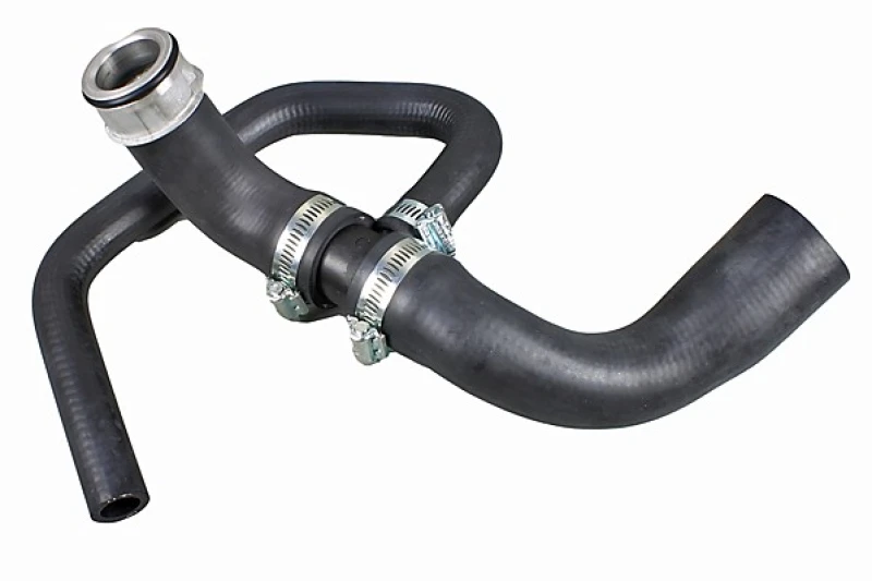 Image of METZGER 2421004 Radiator Hose EPDM (ethylene propylene diene Monomer (M-class) rubber), Lower Right, with seal ring EPDM (ethylene propylene diene Mon