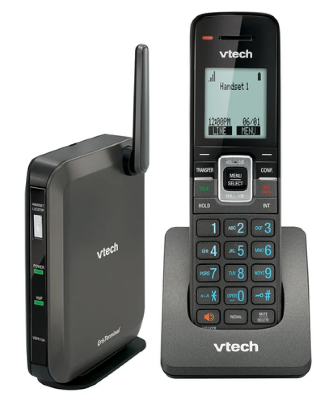 Image of VTech ErisTerminal IP phone Black 6 lines