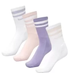 image of Hummel Retro Crew Sock Pack Womens - Multi