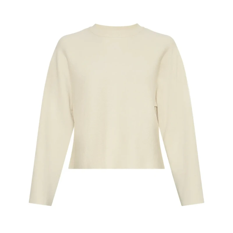 Image of moss copenhagen Woman sweater Moss Copenhagen Hile Hasle Beige Female 36/38