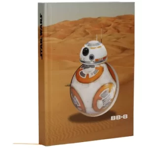 image of Star Wars E7 Light Up Notebook BB-8 Desert Style