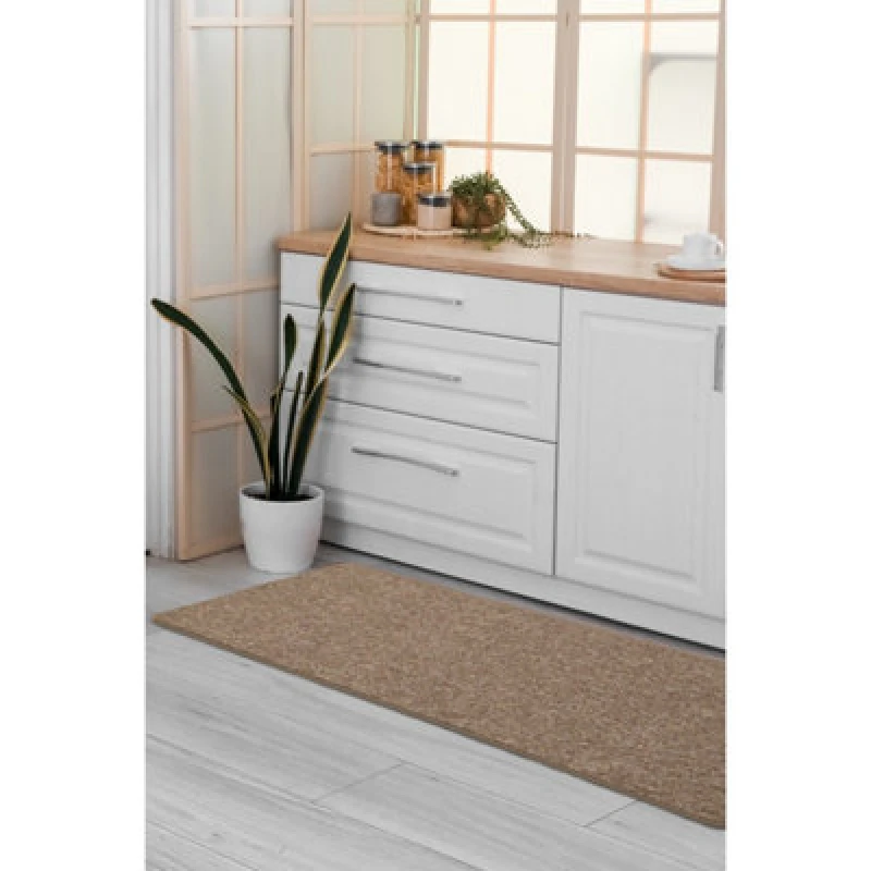 Image of Homemaker Essential Anti Slip Runner Taupe 57X230 MW98403