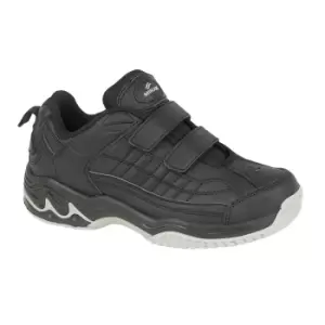 image of Mirak Contender Touch Fastening Trainer / Womens Trainers / Unisex Sports (36 EUR) (Black)