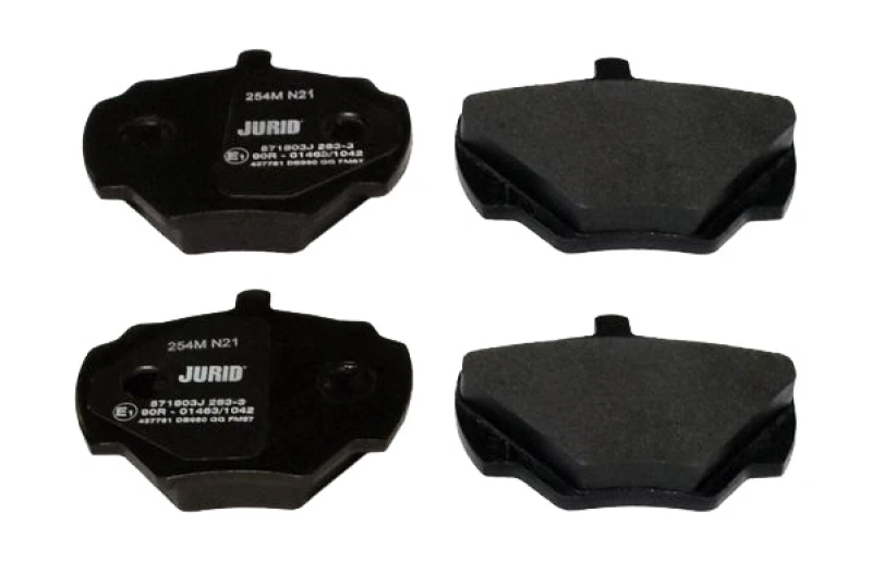 Image of JURID 571803J Brake pad set not prepared for wear warning indicator, without accessories Brake Pad Set,disc brake (402)