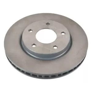 image of Blue Print Pair of Internally Vented Painted Brake Disc Rotor ADC443119 FRONT