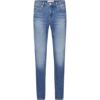 Calvin Klein Jeans 001 Super Skinny Jeans - DA071 BLCH BLU