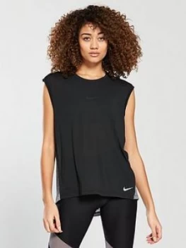 image of Nike Training Top Black Size M Women