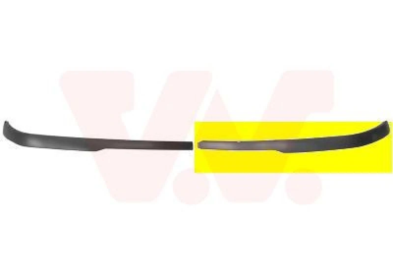 Image of VAN WEZEL Front splitter VAN WEZEL 3742503