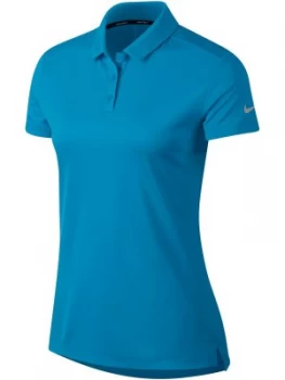 Nike Golf Dry Short Sleeve Polo Aqua