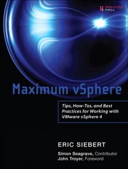 Image of Maximum Vsphere by Eric Siebert Paperback