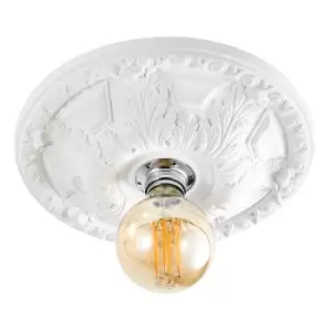 Image of Inlight 300mm Motril Paintable Ceiling Mount White