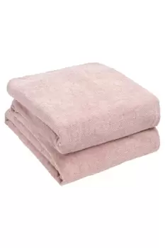 Image of Soft Knitted Fleece Throw Blanket