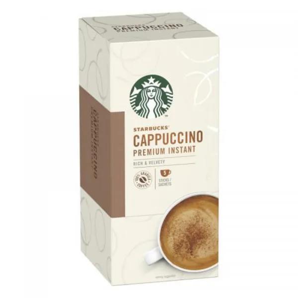 Image of Starbucks Cappuccino Premium Instant 6 Packs of Coffee 70g