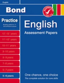 Image of Bond English Assessment Papers 5-6 Years by Sarah Lindsay Paperback