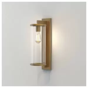 Image of Astro Pimlico 500 - Flush Wall Lantern Antique Brass IP23, E27