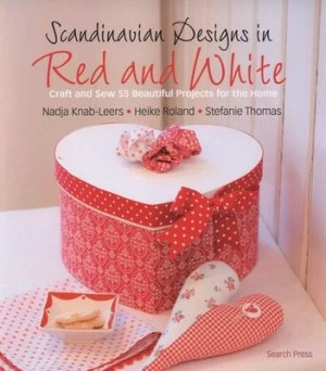 Image of Scandinavian Designs in Red and White by Nadja Knab-Leers Book