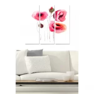 Image of MDF1375311 Multicolor Decorative MDF Painting (3 Pieces)