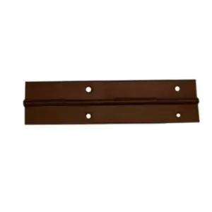 image of Airtic Metal Piano Hinge Gold Colour 30 x 120mm - Brown, Pack of 1