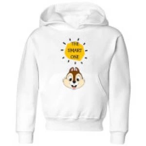 Image of Disney Chip 'N' Dale The Smart One Kids Hoodie - White - 11-12 Years