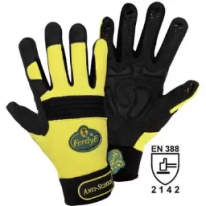 Image of FerdyF. 1970-11 Yellow Clarino Synthetic-Leather ANTI-SCHOCK EN 388