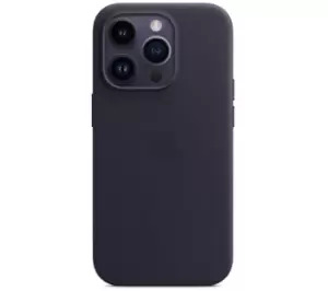 Image of Apple IPhone 14 Pro Leather Case With Magsafe Ink MPPJ3ZM/A